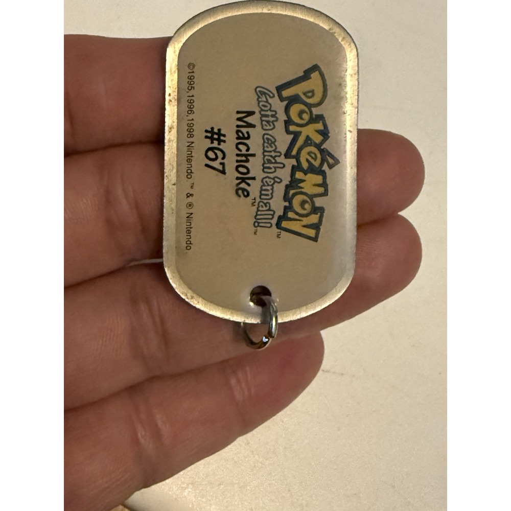 RARE VINTAGE‎ POKÉMON PIKACHU DOGTAG